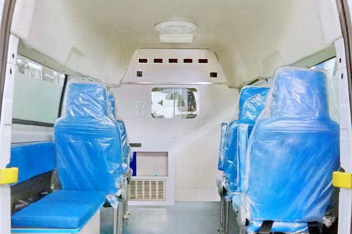 新全順短軸平頂救護(hù)車V362運輸型內(nèi)飾圖