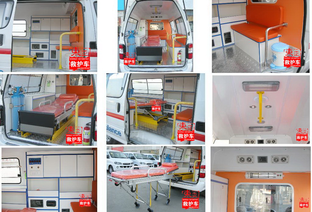   奔馳威霆高頂救護(hù)車(chē)監(jiān)護(hù)型醫(yī)療艙布局圖